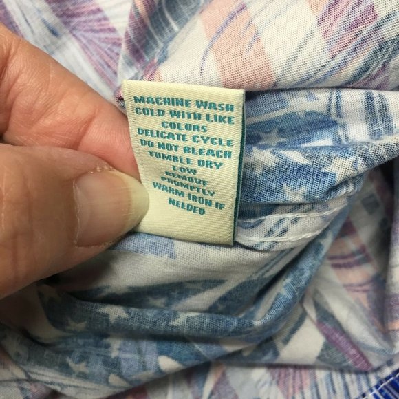 Caribbean Roundtree & Yorke Hawaiian Shirt Men's Size XL Tropical Vacation NWT - Picture 8 of 12